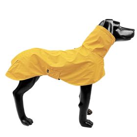 Pet Shell Jacket Dog Waterproof Windproof Raincoat (Option: Yellow-XL)