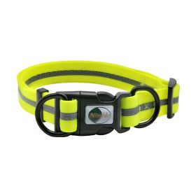 Night Reflective Pet Dog Harness (Option: Yellow-M)