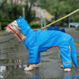 Waterproof All-inclusive Rainy Clothes (Option: 3D Shark-3XL)