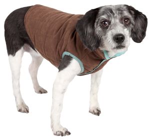 Touchdog Waggin Swag Reversible Insulated Pet Coat (size: Medium - (JKTD9BRMD))